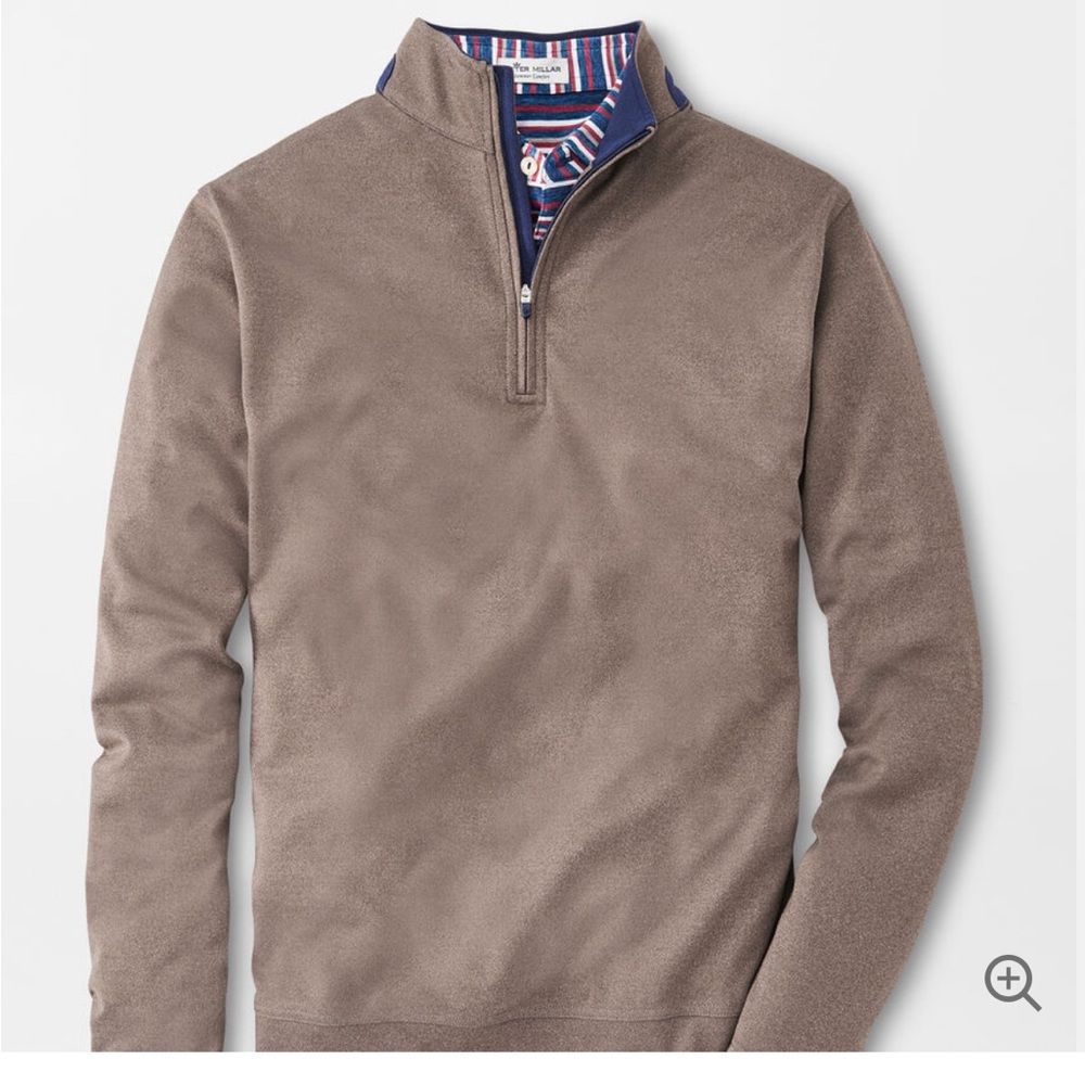 Men's Peter Millar Mackay Performance Quarter-Zip - Picture 6 of 6